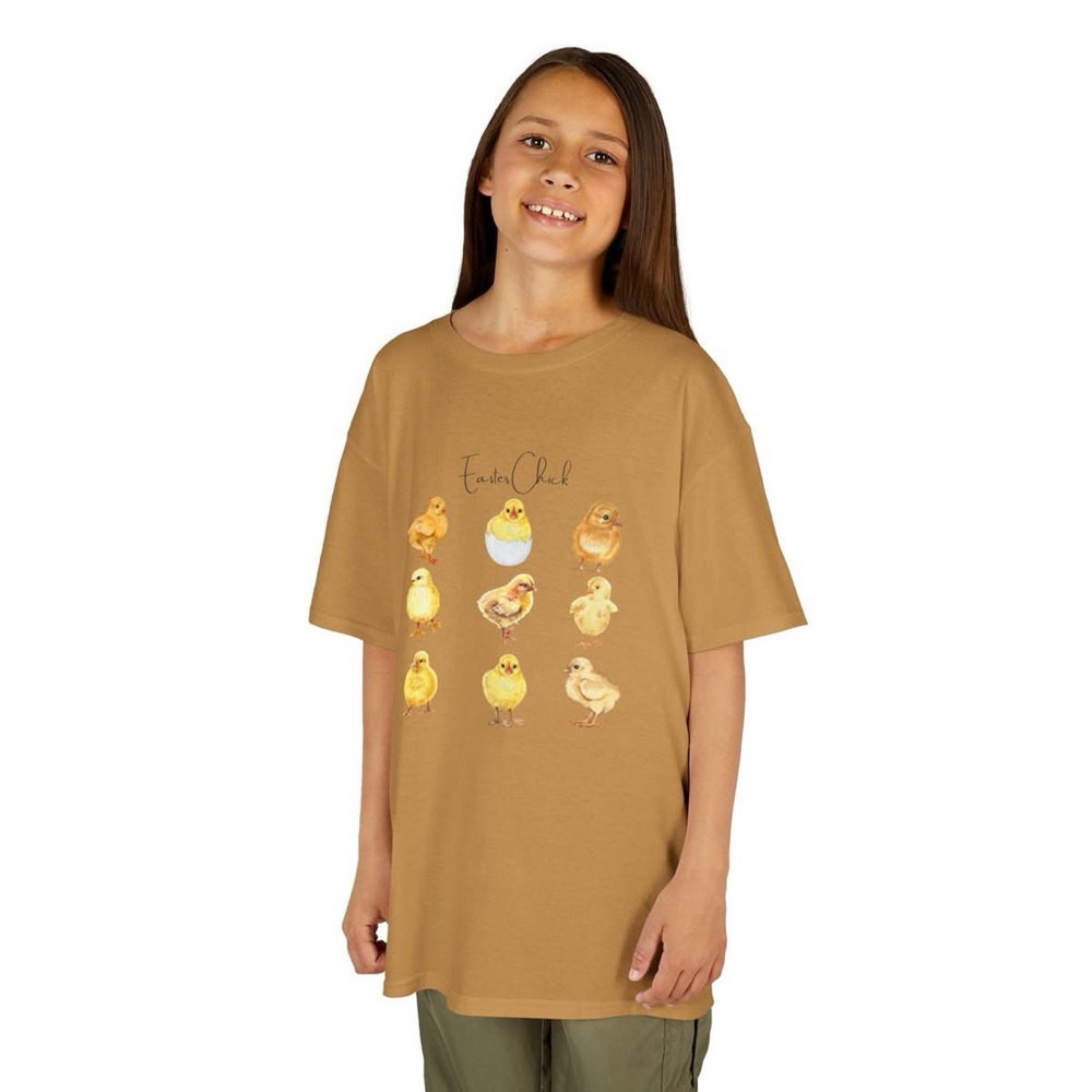 Kids Tan Easter Chick T-Shirt